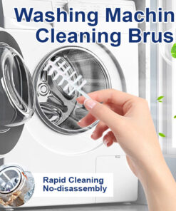 🧼🪥 360° Rotating Washing Machine Cleaner! Reach Every Moldy Corner🌀🚿