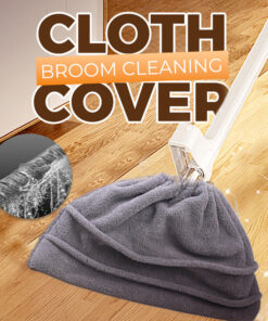 🧹🫧 One Cloth. Multiple Uses! Universal Cleaning Set for Brooms & Mops – Stain-Busting. Effort-Saving Magic ✨