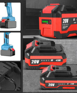 20V High-Capacity Lithium-Ion Rechargeable for Cordless Power Tools