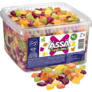 Fazer Assa Fruit Gummy 2 Boxes of 2.2 kg 12.6 oz