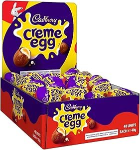 Cadbury Chocolate Creme Egg 40g (Box of 48)
